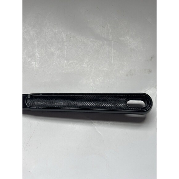 VTG EKCO Slotted Keyhole Spatula Turner Flipper Stainless Steel USA 10.5" Black - Picture 5 of 9